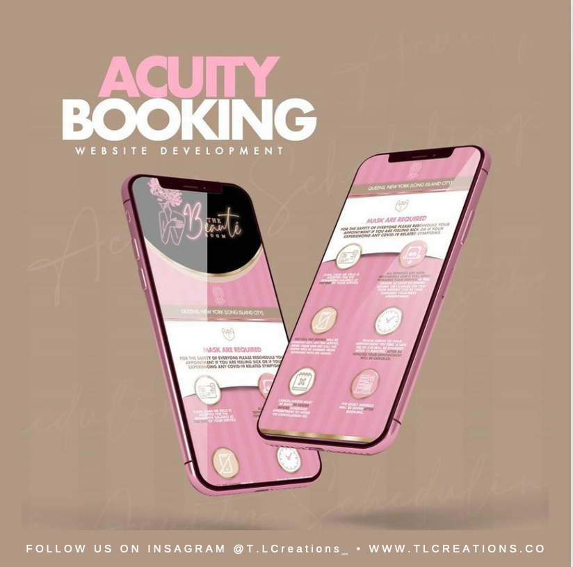Acuity Scheduling Site