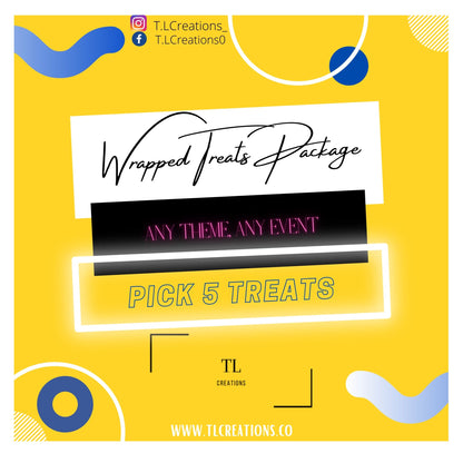 Wrapped Treat Package Choose 5
