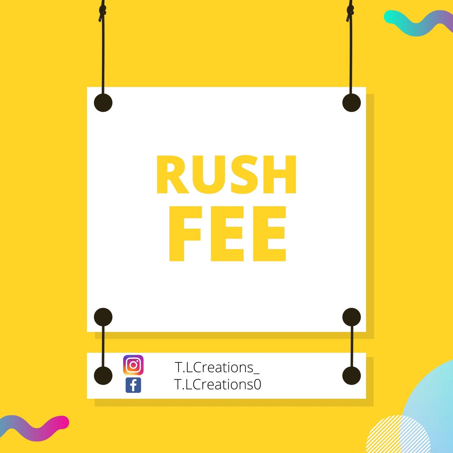 Rush Fee