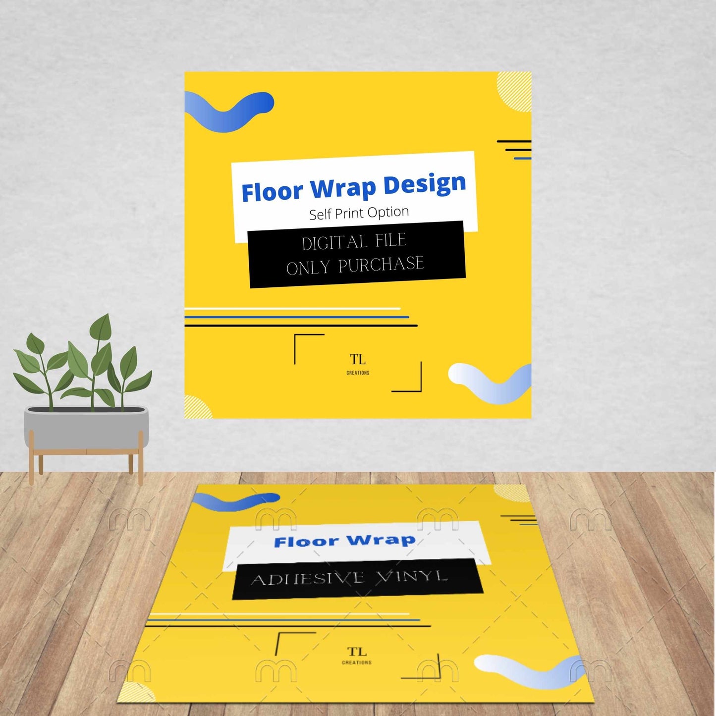 Floor Wrap (Self-Print)